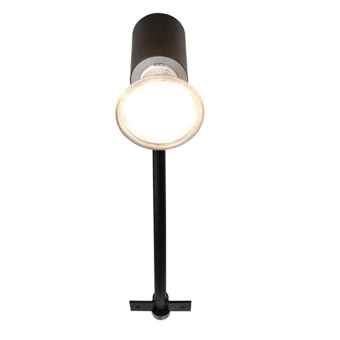 Black bathroom wall light modern, Martika, IP44