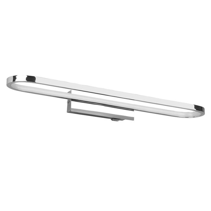 Chrome bathroom wall light modern, Martin, 22W, 3000K LED, IP44