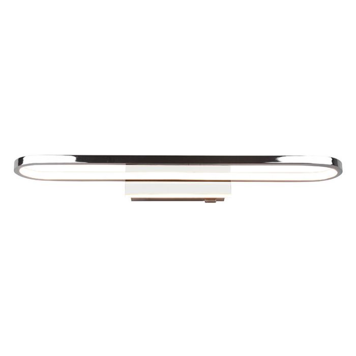 Chrome bathroom wall light modern, Martin, 22W, 3000K LED, IP44
