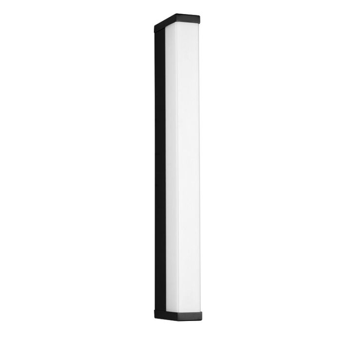 Black bathroom wall light modern, Celesta, 6W, 3000K LED, IP44