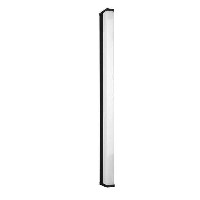 Black bathroom wall light modern, Celesta, 12W, 3000K LED, IP44