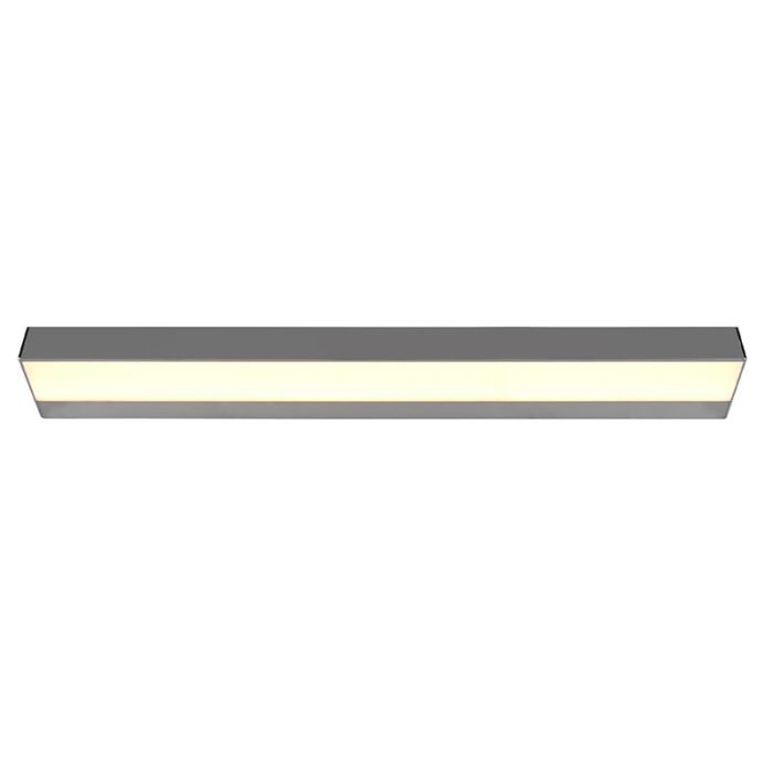 Chrome bathroom wall light modern, Basma, 8W, 3000K LED, IP44