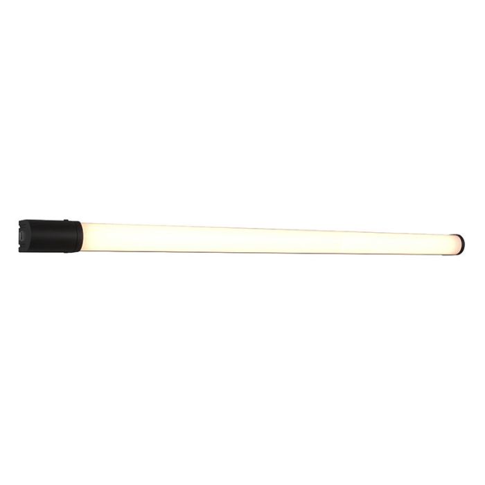 Black bathroom wall light modern, Bernou, 21W, 3000K LED, IP44