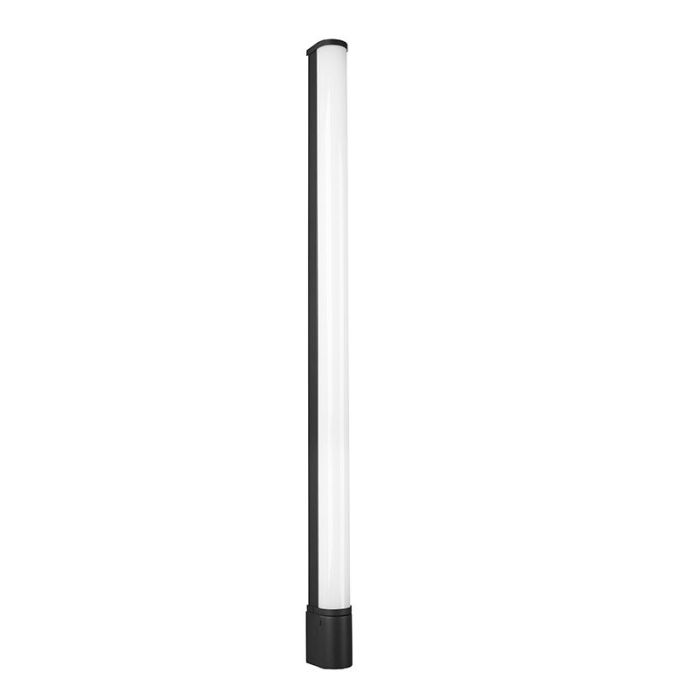 Black bathroom wall light modern, Bernou, 21W, 3000K LED, IP44