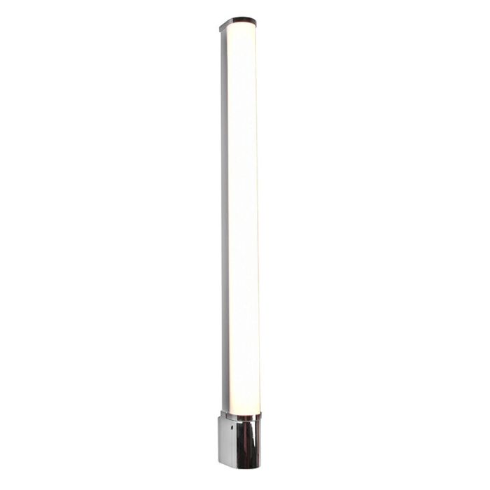 Chrome bathroom wall light modern, Bernou, 16W, 3000K LED, IP44