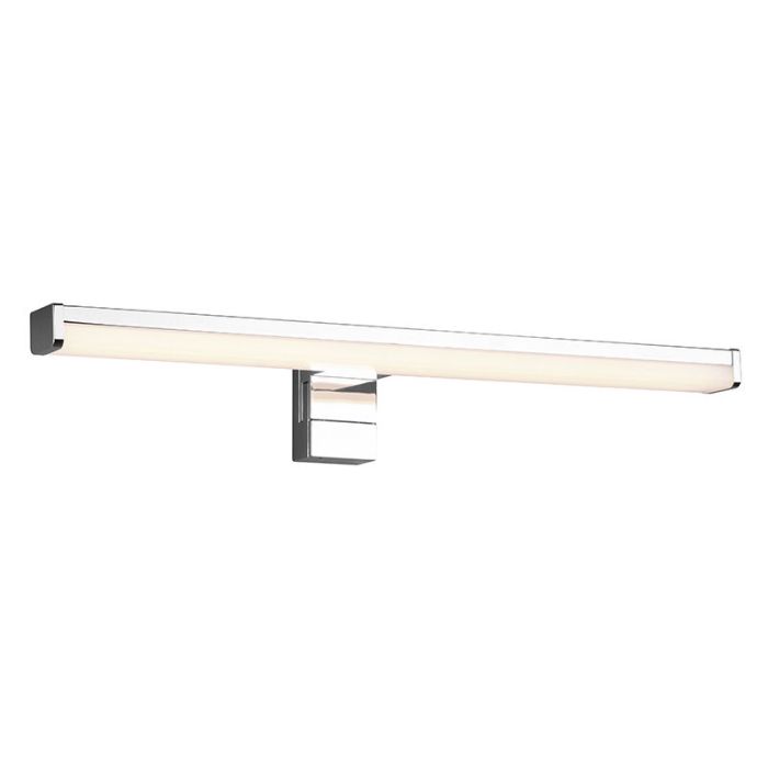 Chrome bathroom wall light modern, Celal, 7,5W, 3000K LED, IP44