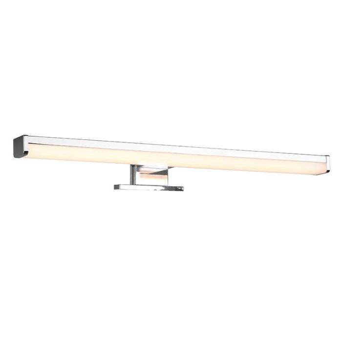 Chrome bathroom wall light modern, Celal, 7,5W, 3000K LED, IP44
