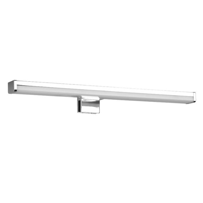 Chrome bathroom wall light modern, Celal, 7,5W, 3000K LED, IP44