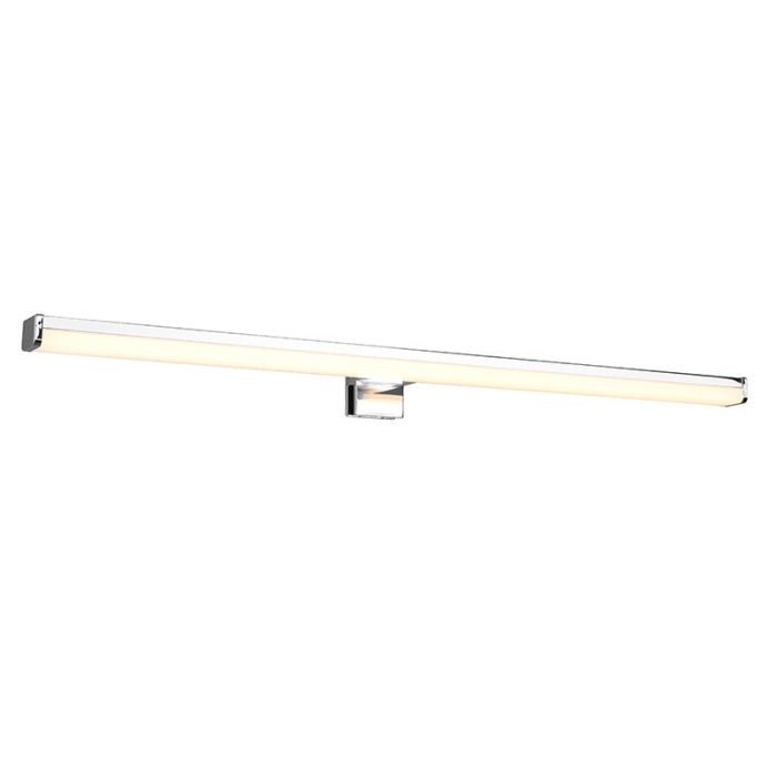 Chrome wall light modern, Celal, 11,5W, 3000K LED, IP44
