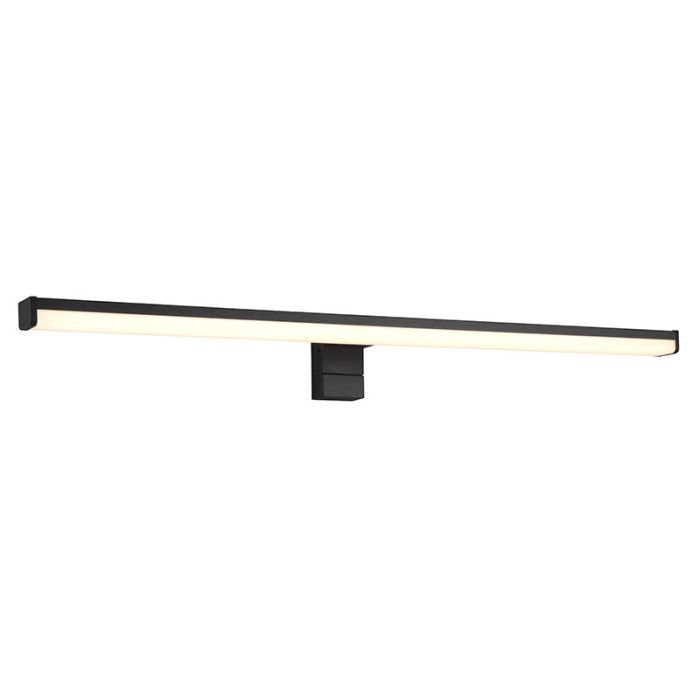 Black bathroom wall light modern, Celal, 11,5W, 3000K LED, IP44