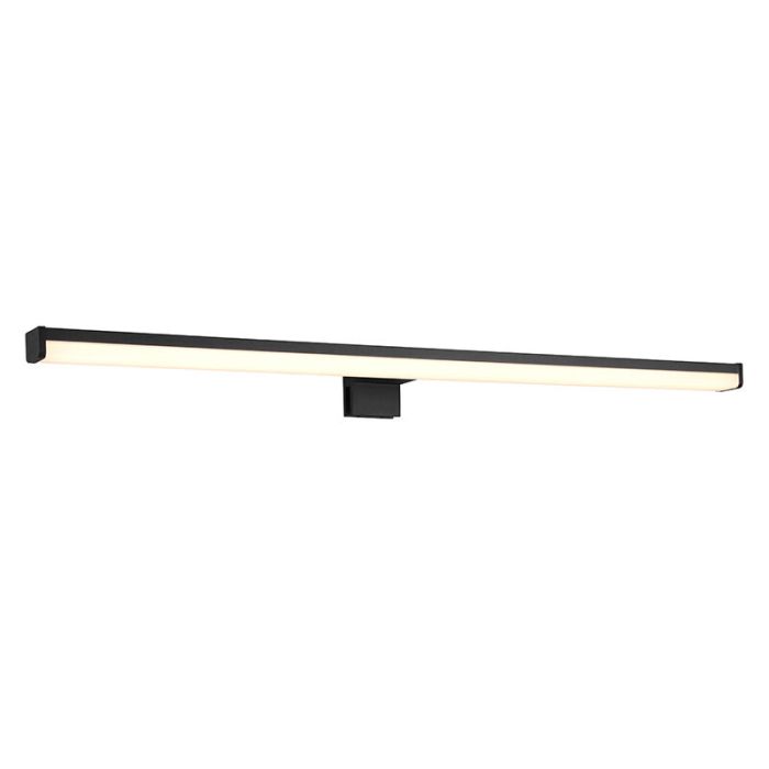 Black bathroom wall light modern, Celal, 11,5W, 3000K LED, IP44