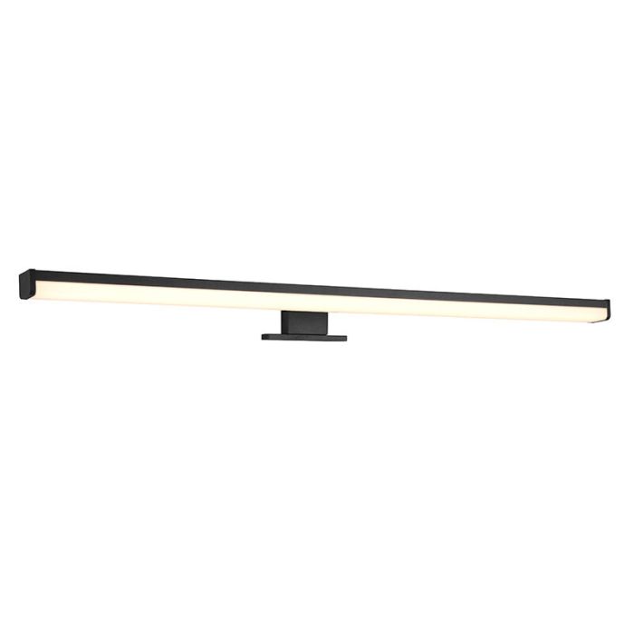 Black bathroom wall light modern, Celal, 11,5W, 3000K LED, IP44