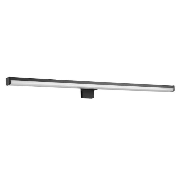 Black bathroom wall light modern, Celal, 11,5W, 3000K LED, IP44