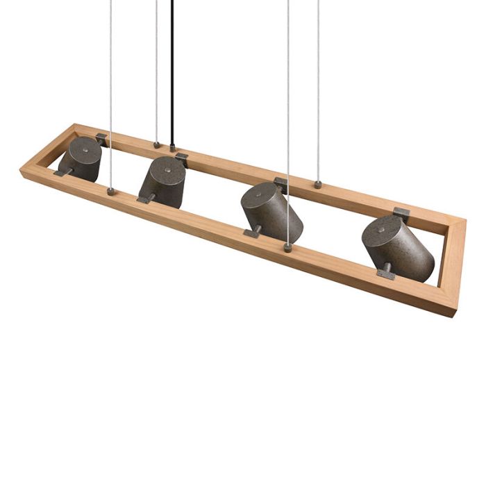 Nickel pendant light vintage, Keira