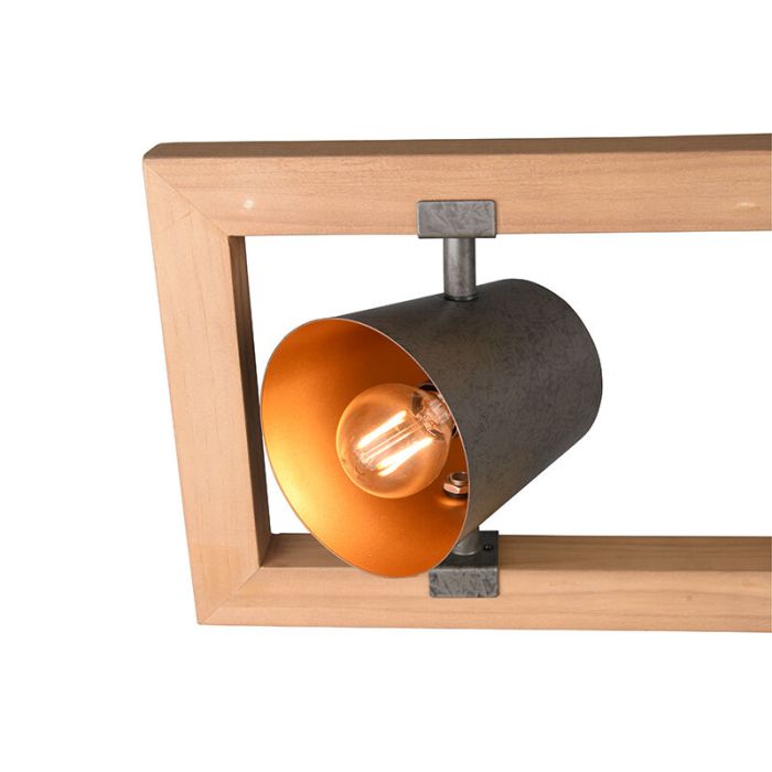 Nickel pendant light vintage, Keira