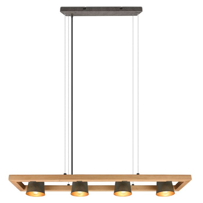 Nickel pendant light vintage, Keira