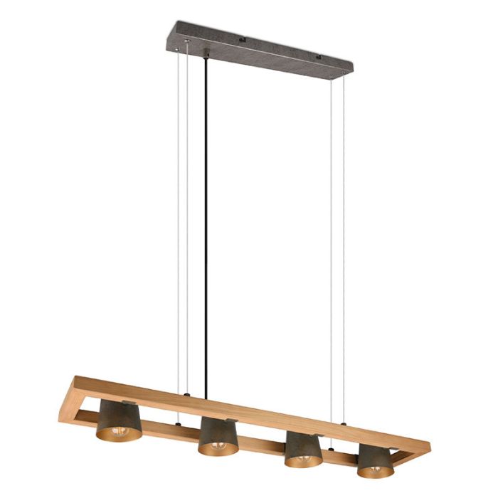 Nickel pendant light vintage, Keira