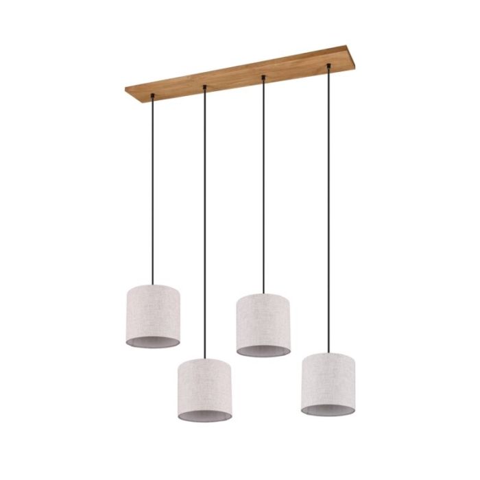 Nickel pendant light vintage, Milco
