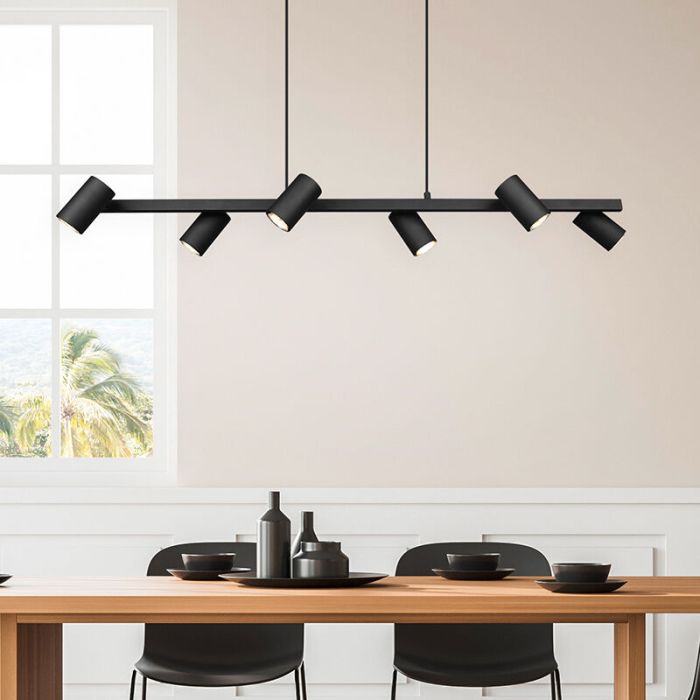Black pendant light modern, Kaso