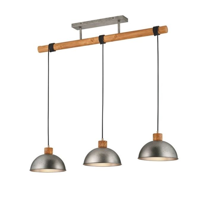 Nickel pendant light vintage, Amarey