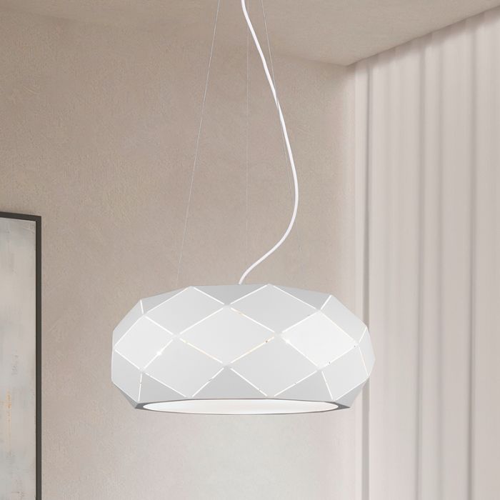 White pendant light modern, Soloro