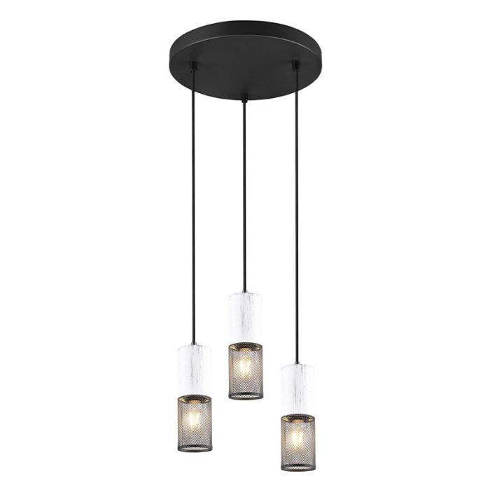 Black pendant light vintage, Marjet