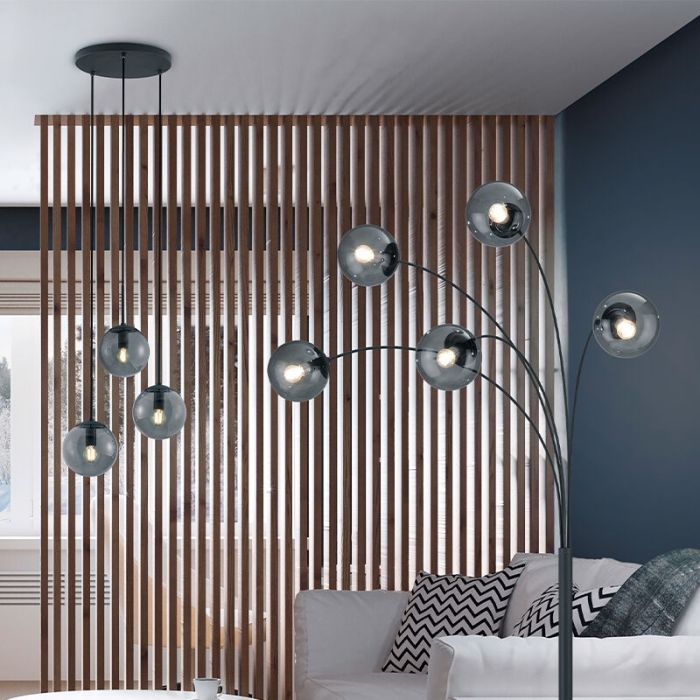 Anthracite pendant light modern, Resi