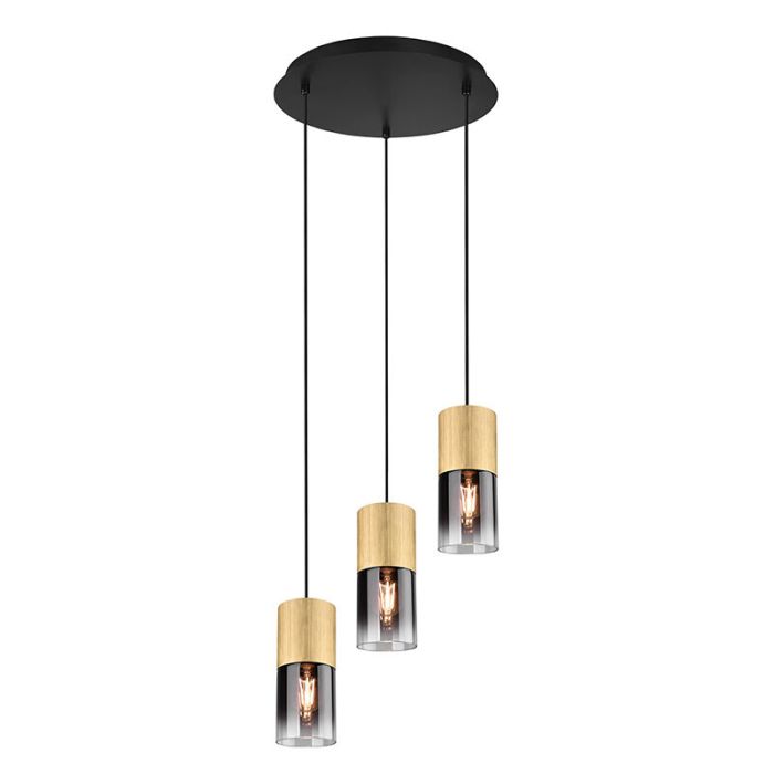 Brass pendant light modern, Amadi