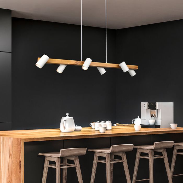 White pendant light modern, Kaso
