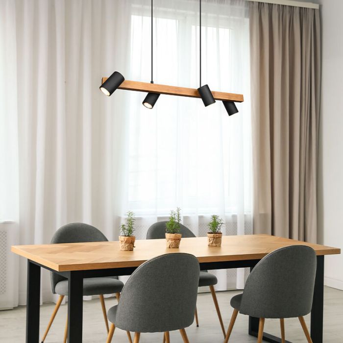 Black pendant light modern, Kaso