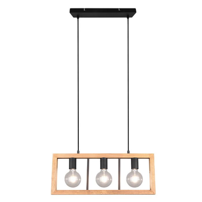 Black pendant light vintage, Rafiq