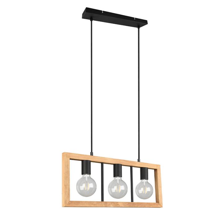 Black pendant light vintage, Rafiq