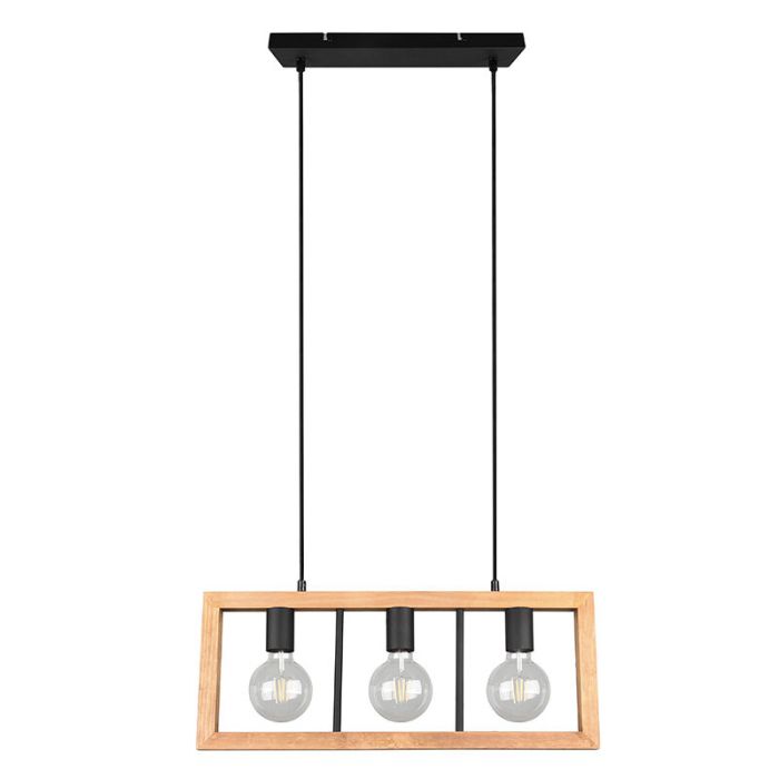 Black pendant light vintage, Rafiq