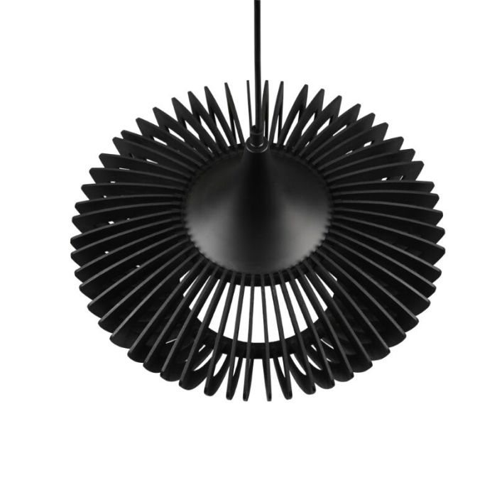 Wood pendant light black, Mirjan