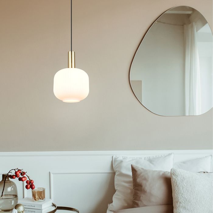 White pendant light design, Nurullah