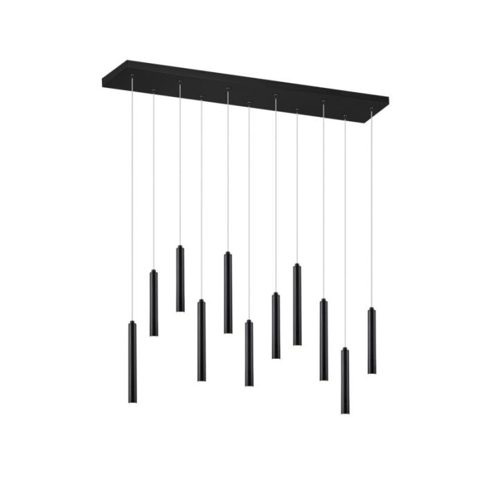 Black pendant light modern, Jessamy, 2,5W, 3000K LED