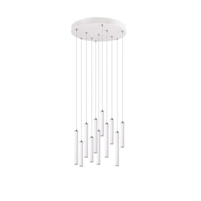 White pendant light modern, Jessamy, 2,5W, 3000K LED