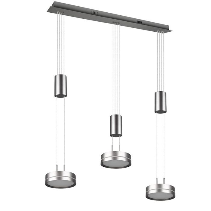 Nickel pendant light modern, Marjon, 9W, 3000K LED
