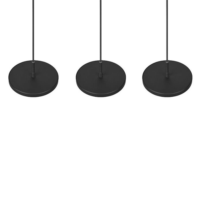 Black pendant light modern, Jakoba, 10W, 3000K LED