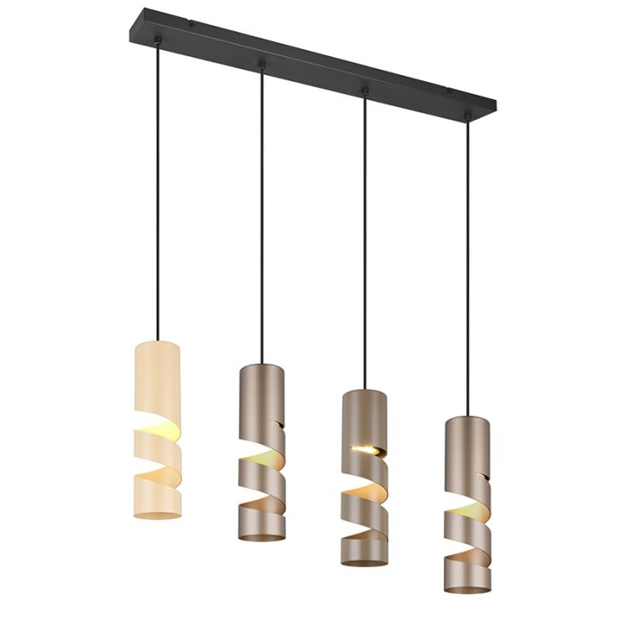 Multicoloured pendant light design, Marouan
