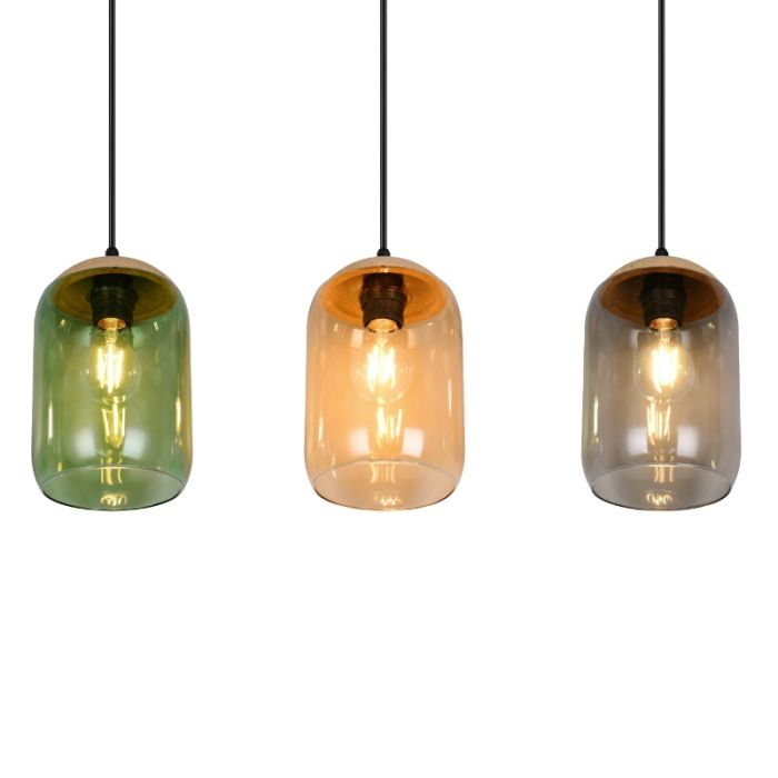 Multicoloured pendant light design, Tasniem