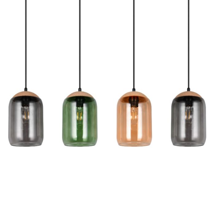 Multicoloured pendant light design, Tasniem