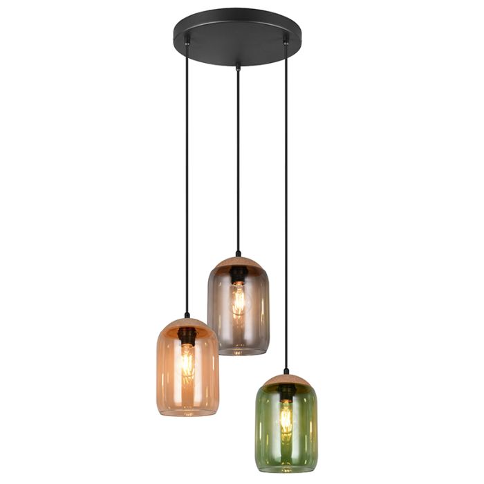 Multicoloured pendant light design, Tasniem