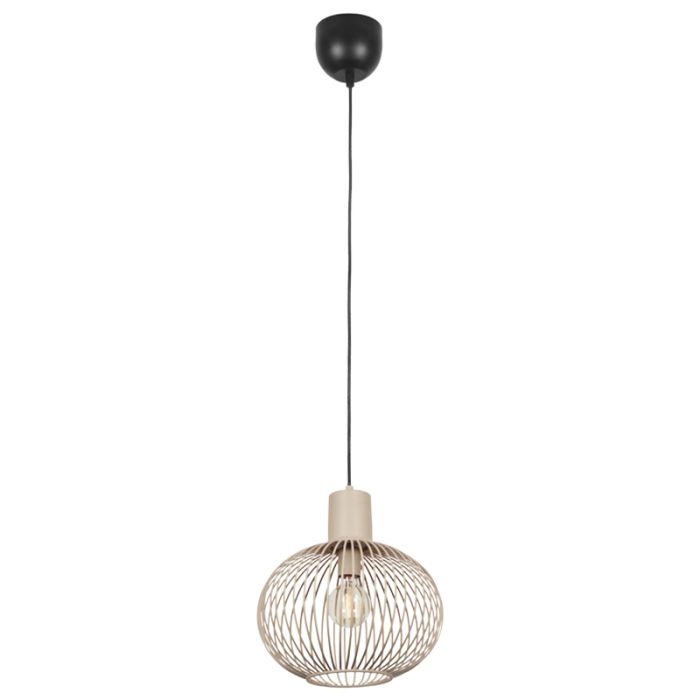 Beige pendant light industrial, Gjalt