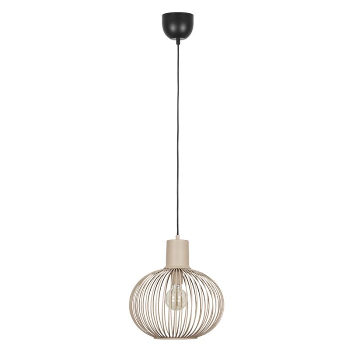 Beige pendant light industrial, Gjalt