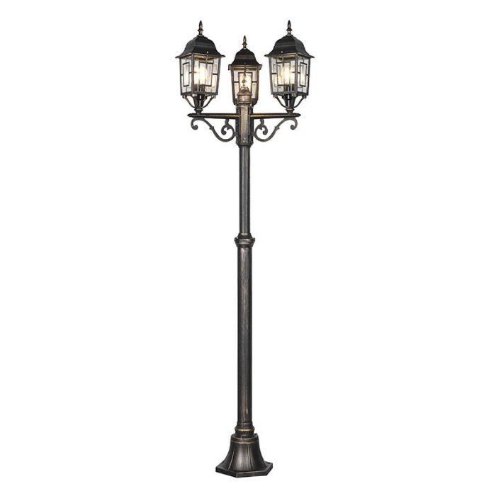 Rust Coloured lamp post classic, Viyan, IP23