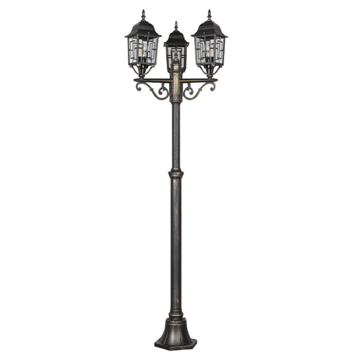 Rust Coloured lamp post classic, Viyan, IP23