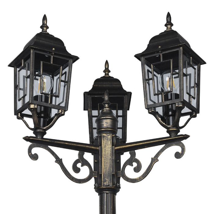 Rust Coloured lamp post classic, Viyan, IP23