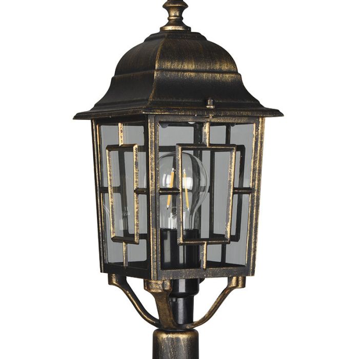 Rust Coloured lamp post classic, Viyan, IP23