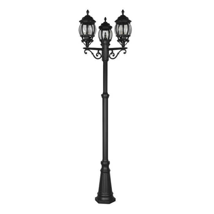 Black lamp post classic, Evander, IP23